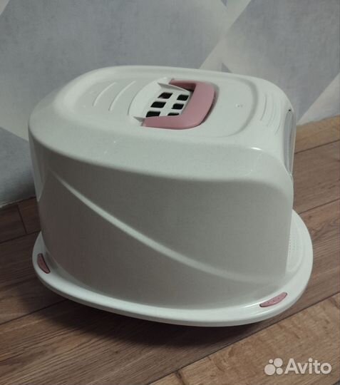 Закрытый лоток-домик для кошек большой