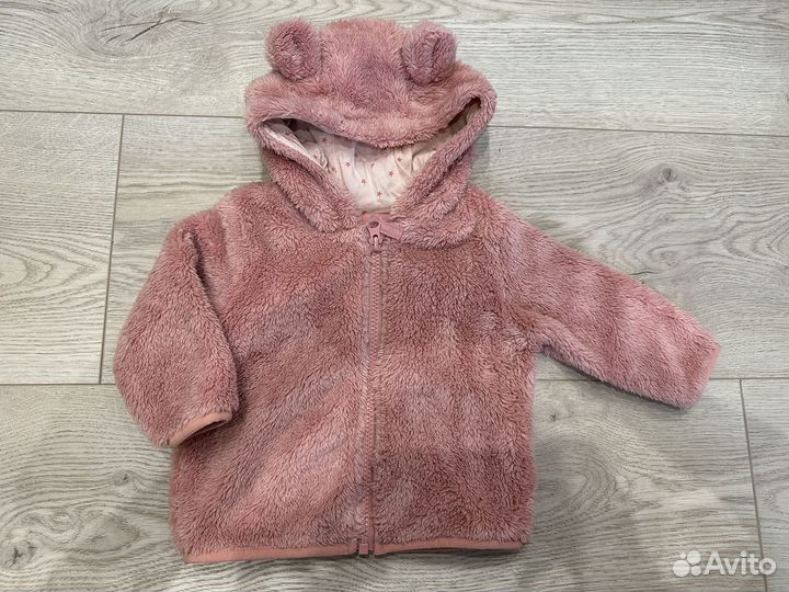 Плюшевая кофта next новая