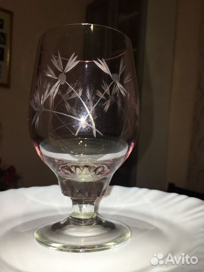 Хрустальные бокалы СССР