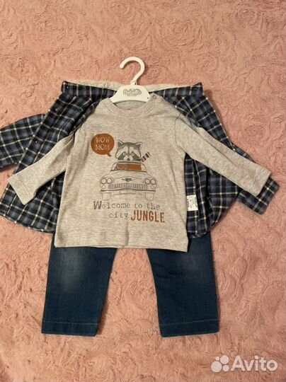 Костюм тройка для мальчика 80