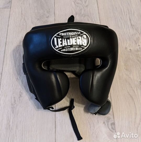 Боксерский шлем Leaders LS MEX BK