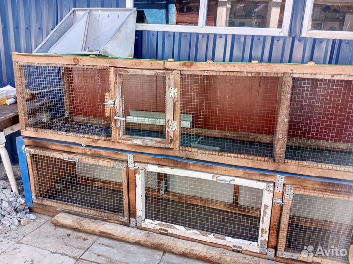 Клетка для кроликов большая