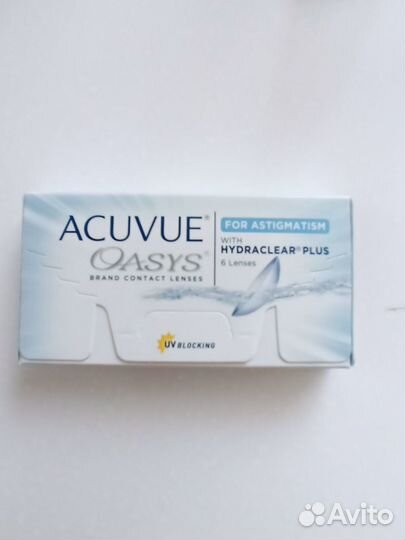 Контактные линзы Acuvue Oasys for astigmatism-3,50