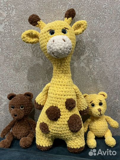 Жираф, мишки