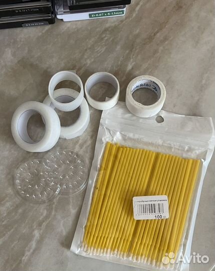 Материалы для наращивания ресниц бу