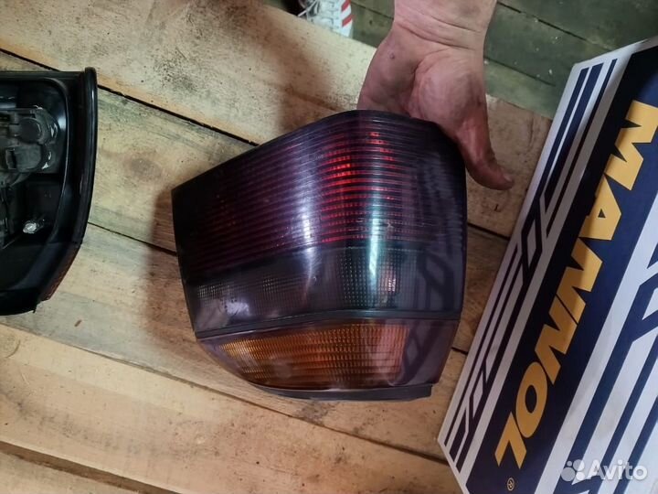 Задние фонари golf 3 hella black