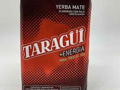 Чай мате Taragui Mas Energia 500 гр