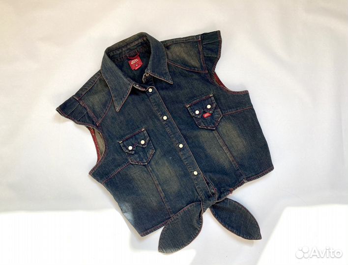 Джинсовая жилетка 164 170 Miss Sixty