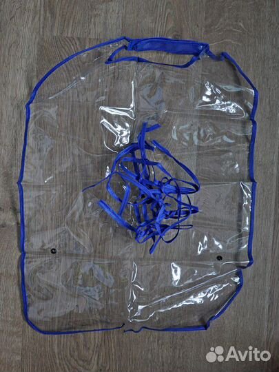 Чехлы на колеса коляски и защитный экран в машину