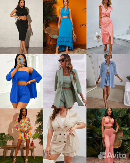 Летние комплекты Shein