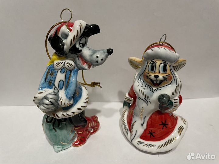 Волк и заяц,Ну, погоди, Лефортовский фарфор