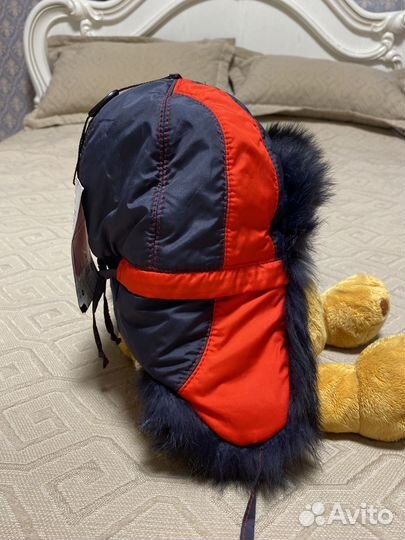 Новая детская Шапка ушанка р.48