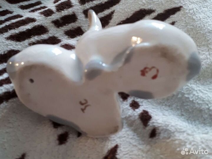 Игрушки фарфоровые СССР