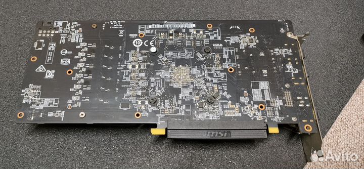 Видеокарта Msi Armor rx580 8gb