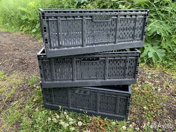 Пластиковые ящики