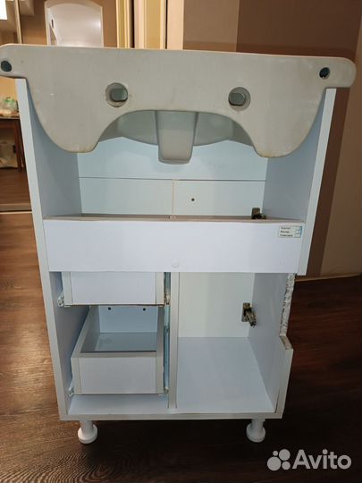 Тумба с раковиной на 55