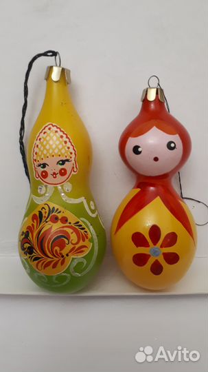 Елочные игрушки СССР