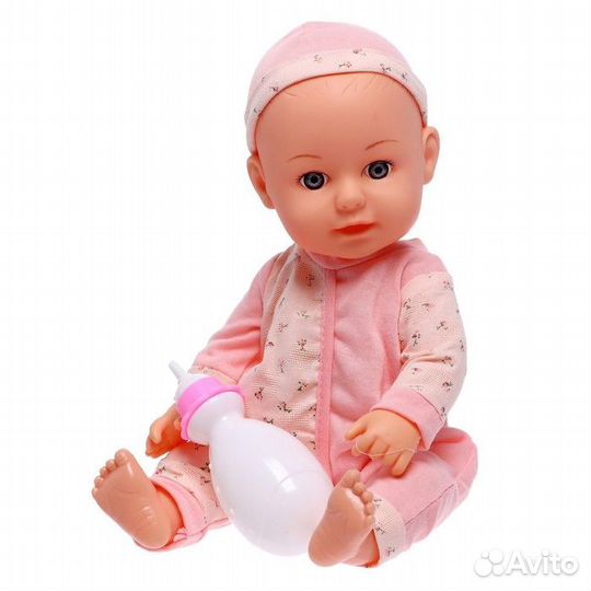 Пупс функциональный «Малыш» звук, пьет, писает, с