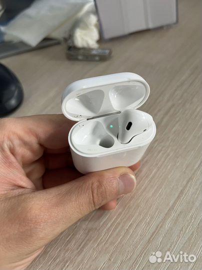 Беспроводные наушники apple airpods оригинал