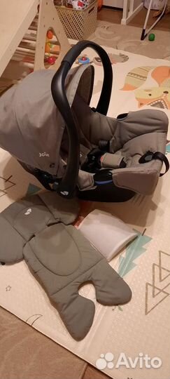 Автолюлька,автокресло 0+ Joie gemm как новая