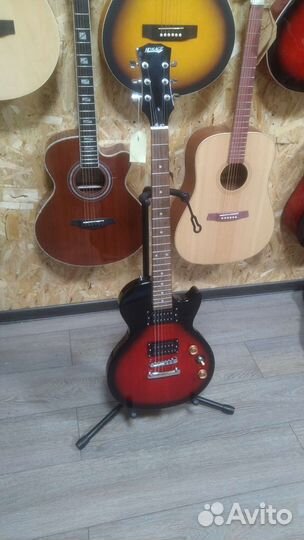 Электрогитара леспол (новая) в заводской коробке