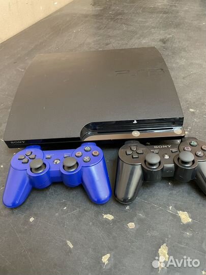 Игровая консоль Sony PS3+игры +джостики