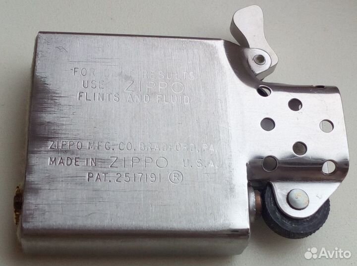 Zippo 1961-1967 года настольная модель №4