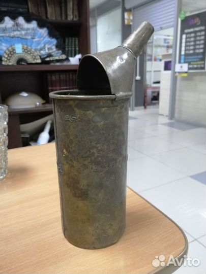 Старинная масленка,смазочник