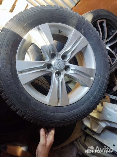 R17 Hankook AH11 225/60, PCD 5x120 DIA 21