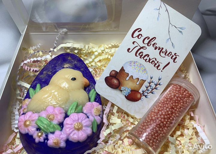 Пасхальное мыло ручной работы