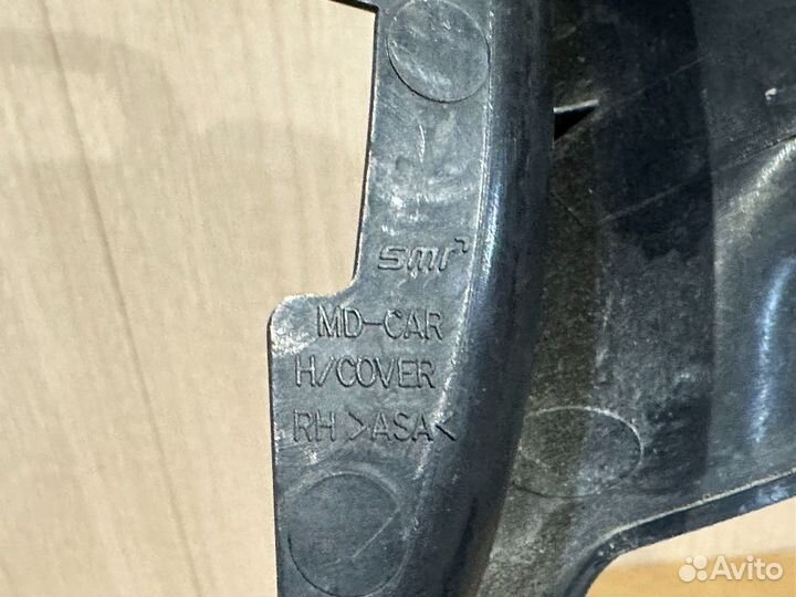 Рамка окантовка правого зеркала Hyundai Solaris l