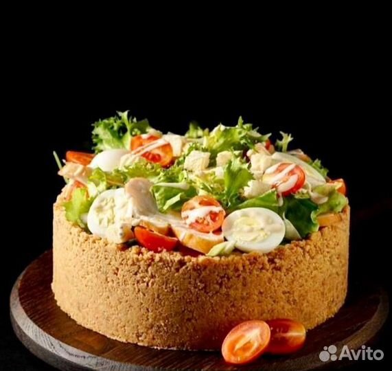 Закусочные торты на 23 февраля