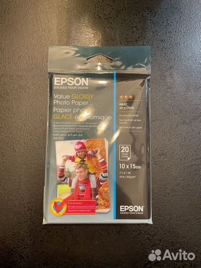 Фотобумага epson 10х15