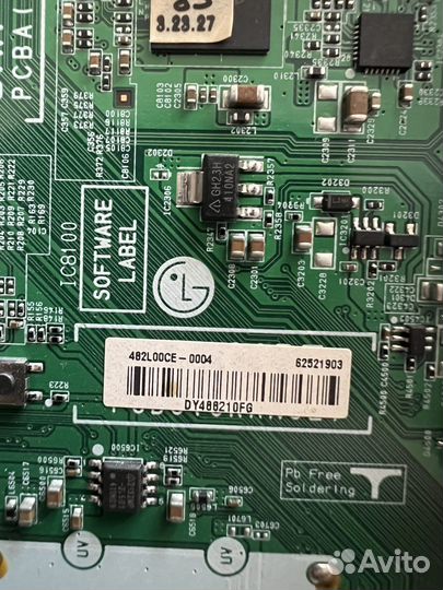 Запчасти для телевизора lg