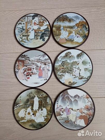 Подставки под стаканы Корея