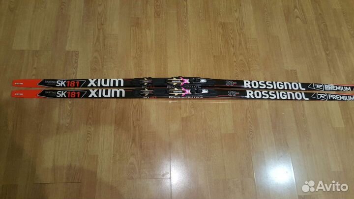 Лыжи беговые Rossignol premium S3 181 как новые