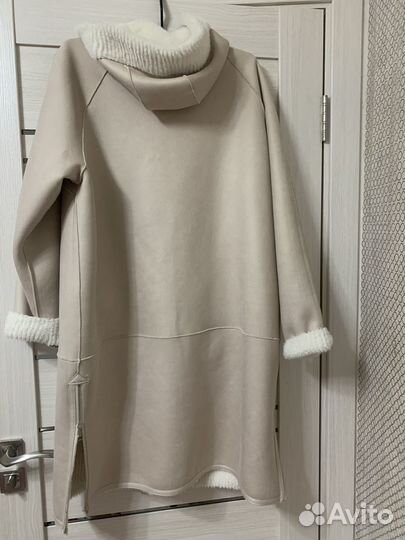 Дублёнка двусторонняя искусственная 50