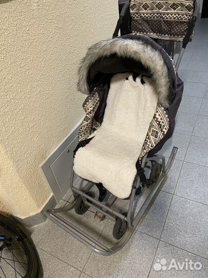 Коляска санки