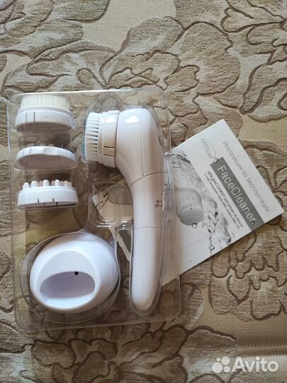 Массажер для ухода за лицом с 4 насадками Gezatone