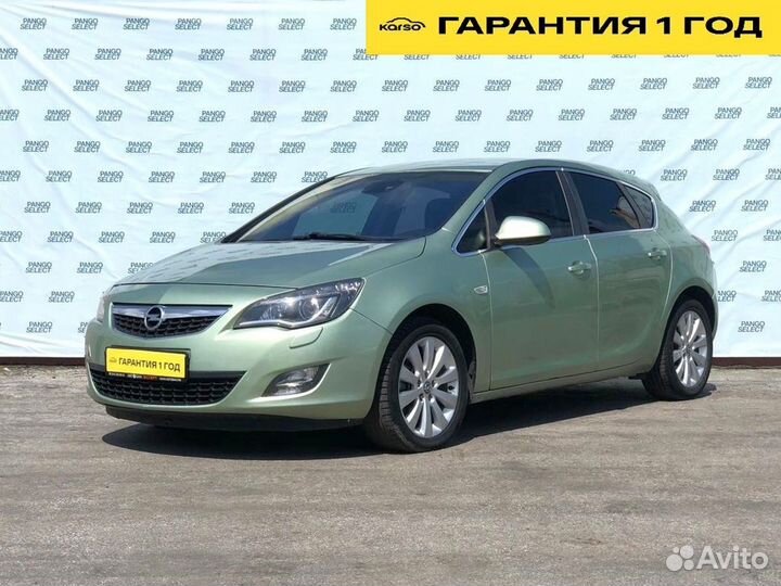 Opel Astra 1.6 AT, 2010, 155 500 км