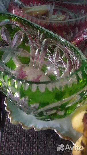 Ладья накладной хрусталь Германия