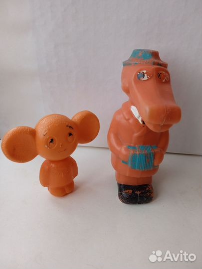 Игрушки дутыши СССР животные машинки звери фигурки