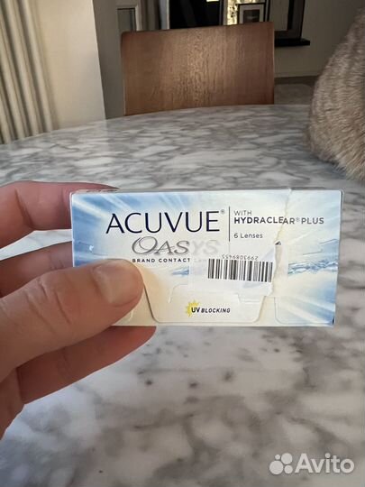 Линзы контактные acuvue двухнедельные -5.00 8.4