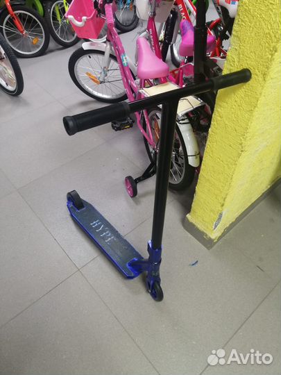 Трюковой самокат Zevs Hype 110мм