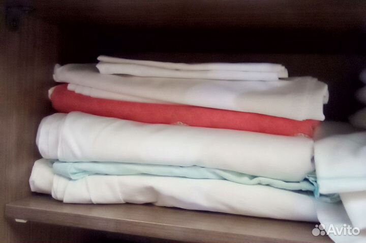 Полотенца, постельное белье, скатерти, шторы. Лён