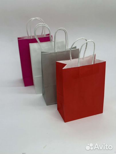 Пакеты бумажные крафт