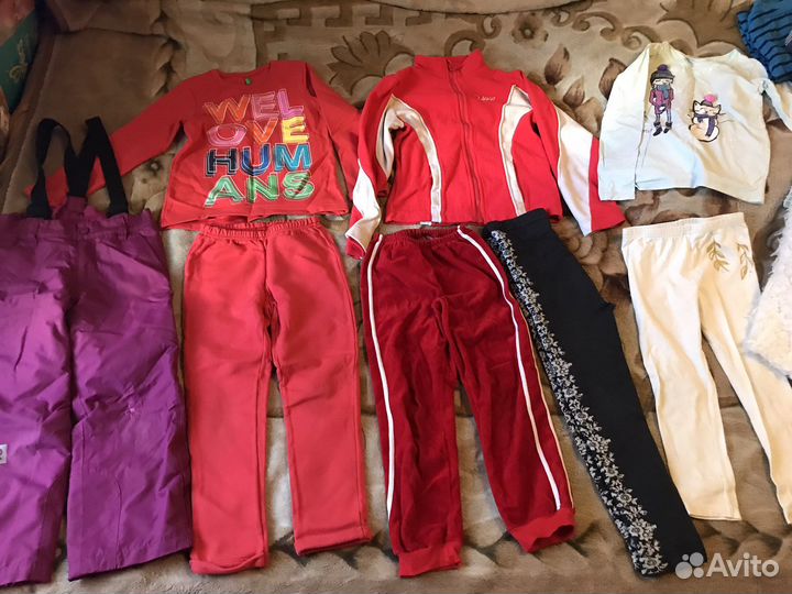 Вещи на девочку 128 см