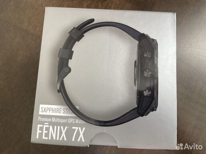 Часы Garmin Fenix 7X Sapphire Solar Titan
