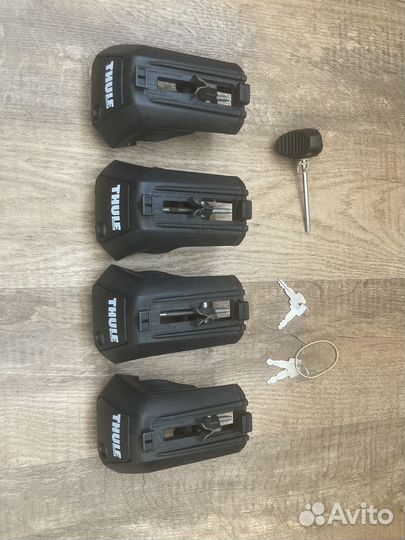 Комплект багажника Thule Evo WingBar и Raised Rail