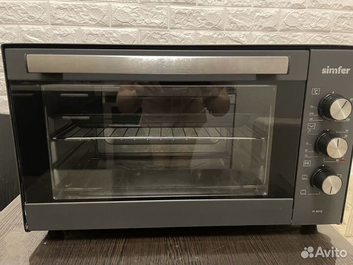 Мини печь духовка бу